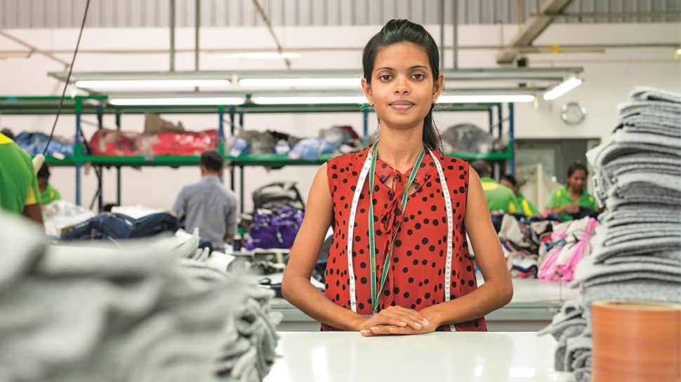 Glückliche Arbeiterinnen einer Produktionsstätte © Patagonia