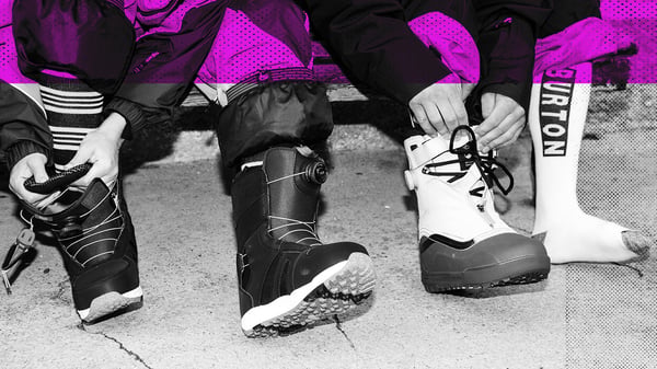 Chaussures De Snowboard Burton - Pointure 38 - Occasion
