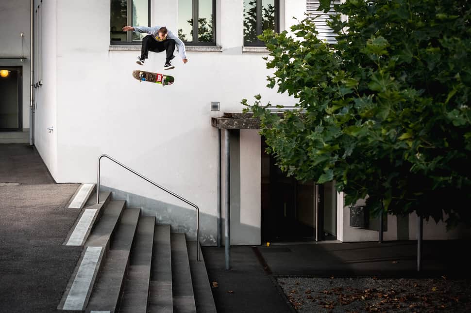 Marco Kada, Switch Heelflip, Trick of the Trip!