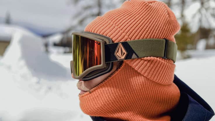 Zylindriska snowboardglasögon