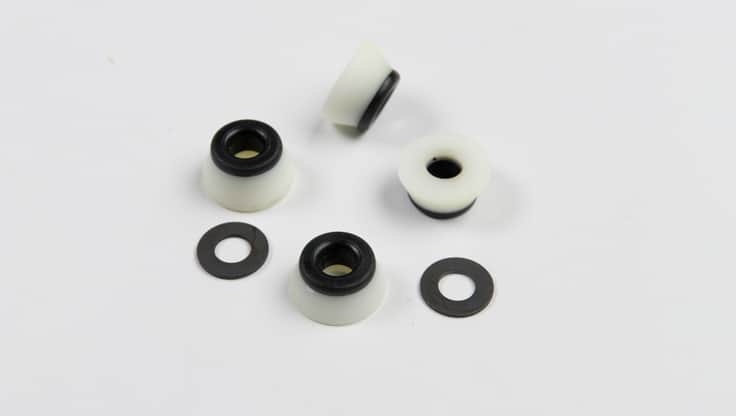 Replacement bushings for skateboard trucks