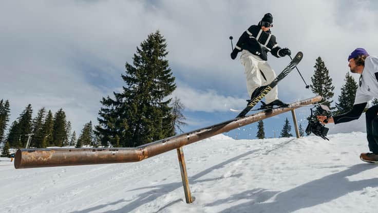 Ski-Boots mit mittlerer Breite